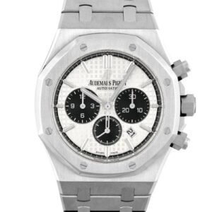 Audemars Piguet Royal Oak Double Balance Wheel Open worked Dial Full Black Automatic Mens Watch