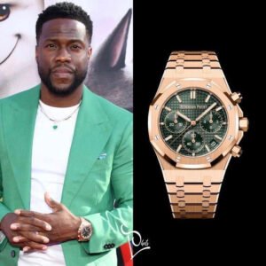 Audemars Piguet Royal Oak 50th Anniversary Chronograph’s Rosegold Green Dial Swiss ETA
