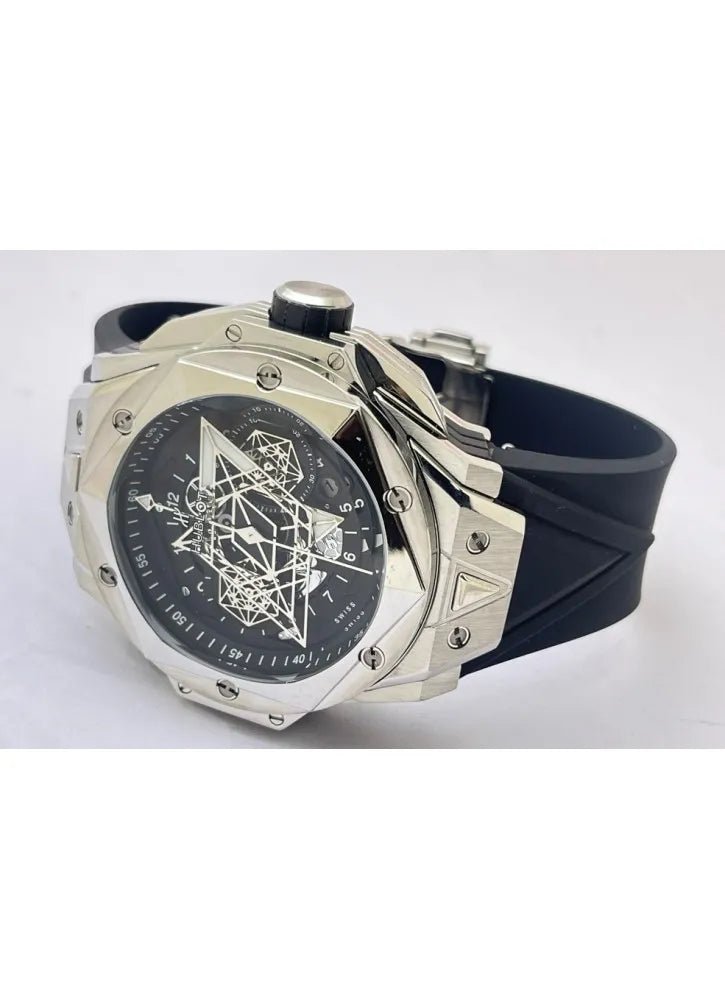 Hublot Big Bang Sang Bleu II SWISS ETA 7750 Valjoux Movement Automatic Watch_2 Hublot Big Bang Sang Bleu II SWISS ETA 7750 Valjoux Movement Automatic Watch