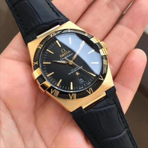 Luxury watch constellation co axial master chronometer 41 mm Rose gold black
