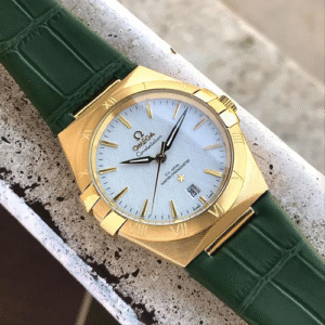 Luxury watch constellation co axial master chronometer 41 mm Green