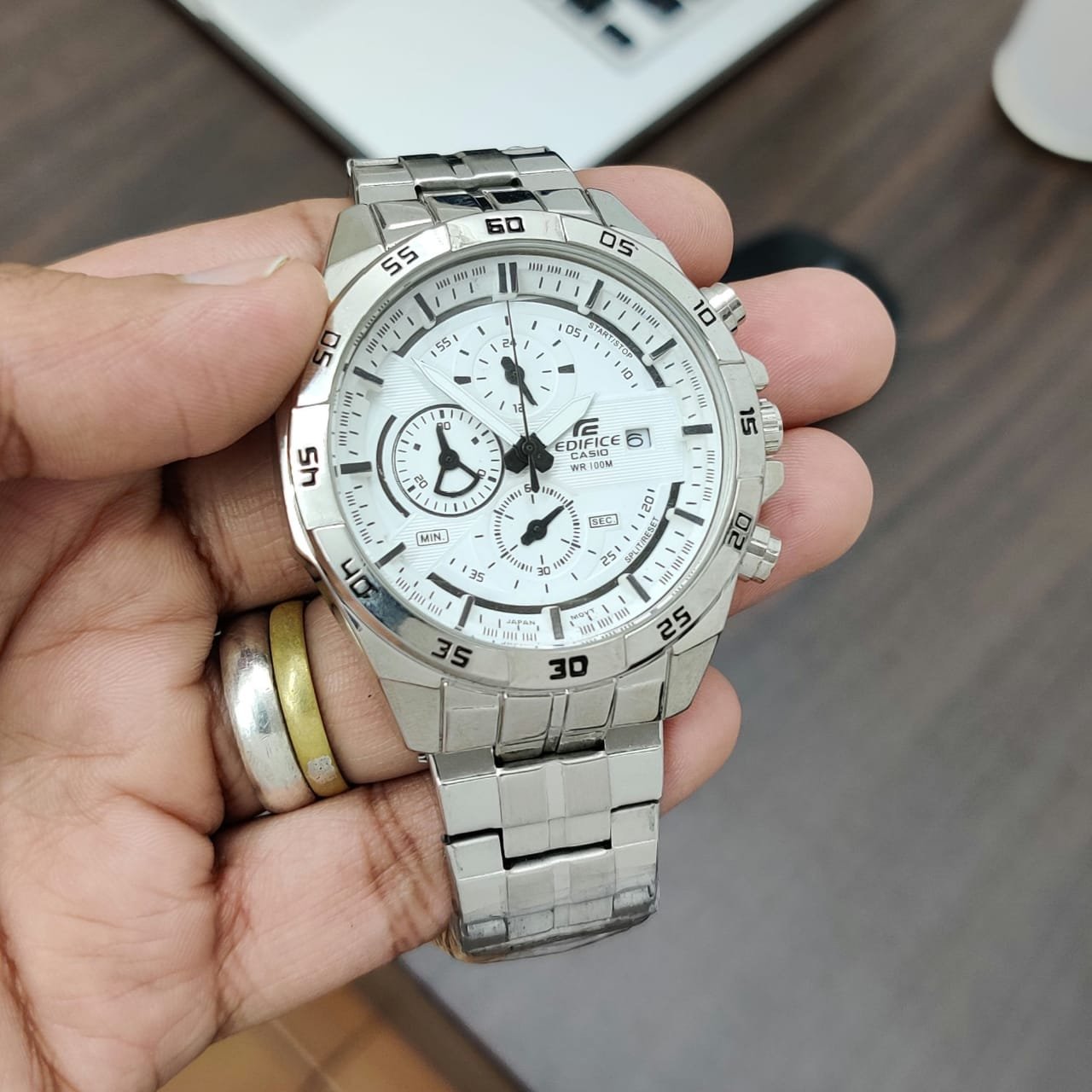 Edifice Analog Watch - For Men ED373_0 Edifice Analog Watch - For Men ED373