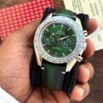 Omega Seamaster Silver Green Men’s Watch_2 Omega Seamaster Silver Green Men's Watch