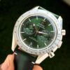 Omega Seamaster Silver Green Men's Watch