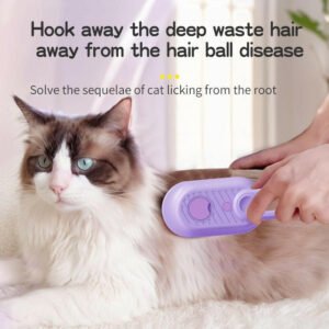 USB Rechargeable Cat Comb Cat Brush
