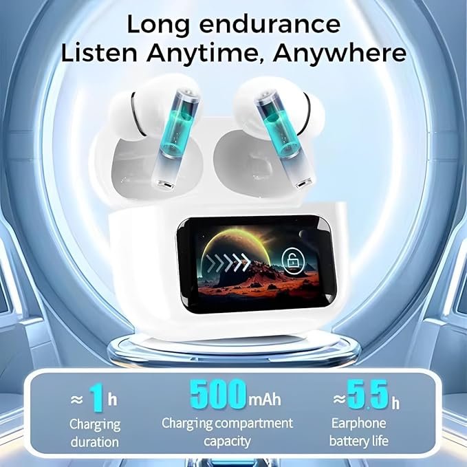 Airbuds Pro 2 For IPhone & Android – Touch LCD Display_3 Airbuds Pro 2 For IPhone & Android - Touch LCD Display