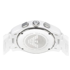 Luxury Watch Stainless Steel Chronograph White 1527