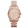 Women's Michael Kors Lexington Chronograph Rose Gold Watch - MK5569