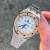 AUDEMARS PIGUET ROYAL OAK SELFWINDING ROSE GOLD SILVER DIAL RARE 15400SR.OO.1220SR.01 | – | 41MM