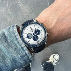 Omega Seamaster Watch Silver Snoopy "50th Anniversary" Watch