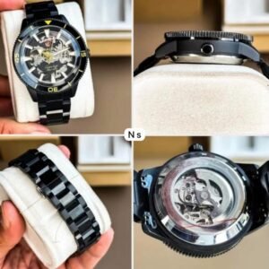 Rado Captain Cook Fully Automatic OG Quality Black Dial Men’s Watch