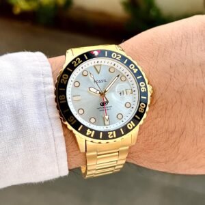 Fossil GMT Gold Series
