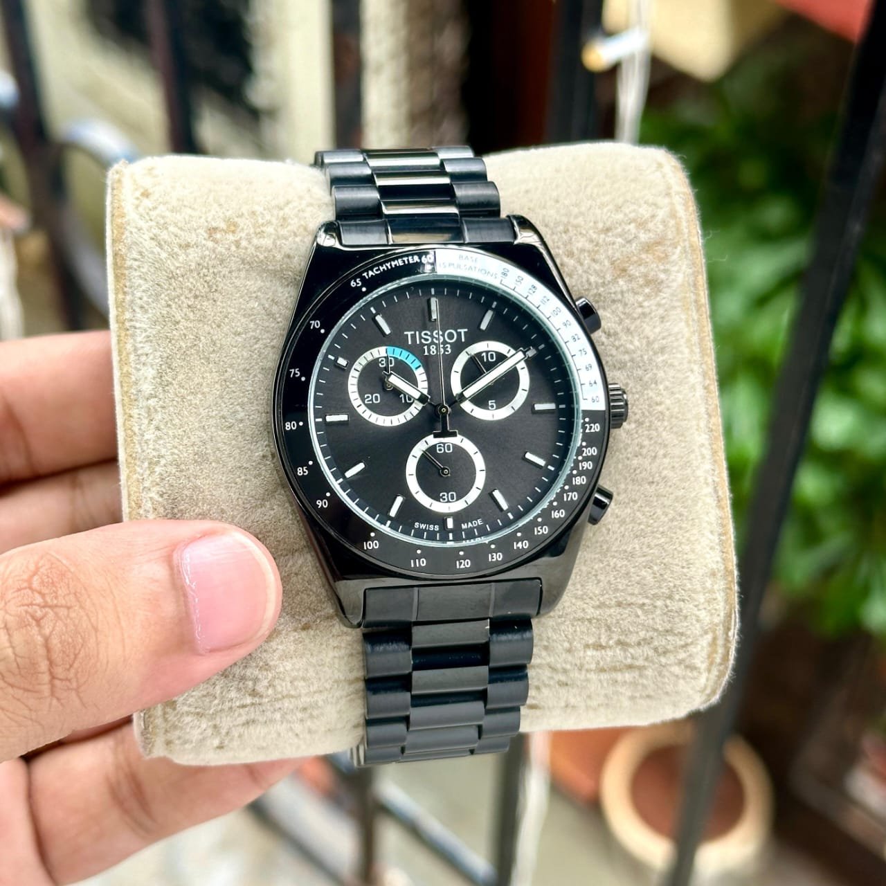 Tissot T-Sport V8 Chronograph Black Dial Men's Watch_0 Tissot T-Sport V8 Chronograph Black Dial Men's Watch