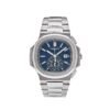 Patek Phillipe Sliver Nautilus with Chrono Automatic