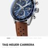 Tag Heuer Model - Carrera Chronograph ; Model No - CBM2112.FC6455
