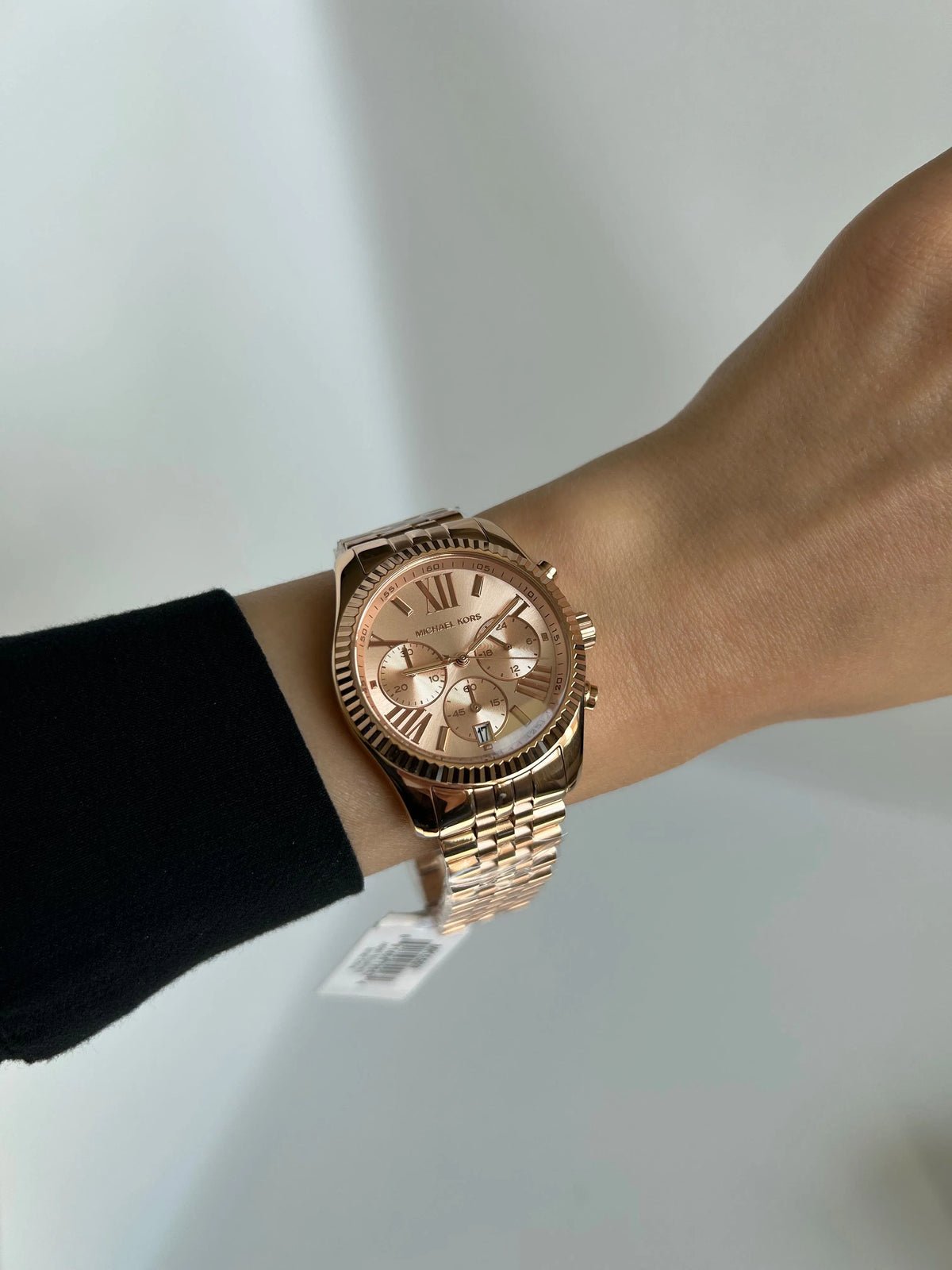 Women’s Michael Kors Lexington Chronograph Rose Gold Watch – MK5569_1 Women's Michael Kors Lexington Chronograph Rose Gold Watch - MK5569