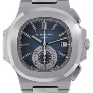 Patek Phillipe Nautilus Silver and Blue