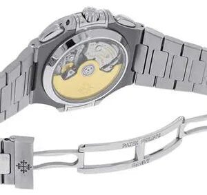 Patek Phillipe Nautilus Silver and Blue