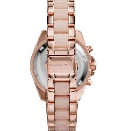 MICHAEL KORS WOMEN’S BRADSHAW ROSE GOLD-TONE WATCH MK6066_2 MICHAEL KORS WOMEN'S BRADSHAW ROSE GOLD-TONE WATCH MK6066